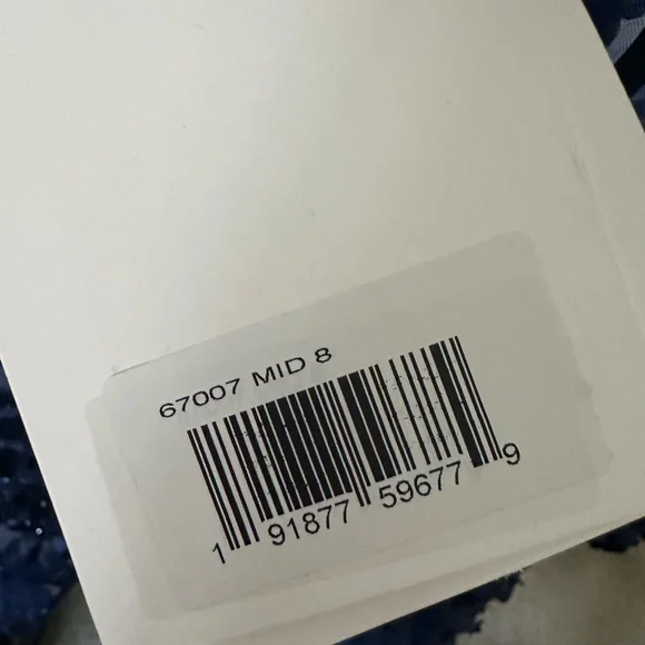 Mac Duggal blue dress 67007 - Picture 3 of 4